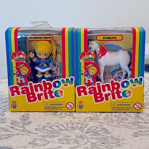 Rainbow Brite Mini Figures 40TH Anniversary Complete Collection - Picture 2 of 6